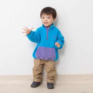【Champion】長袖プルオーバー ブルー×90cm ベビーザらス限定