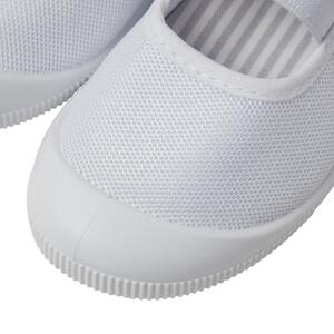 ベビーザらス限定　上履き メッシュ(ホワイト&times;18cm)