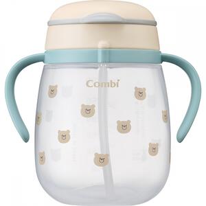 Combi コンビ ラクマグ 漏れないストロー 240 R (くまさん) 6ヵ月頃から