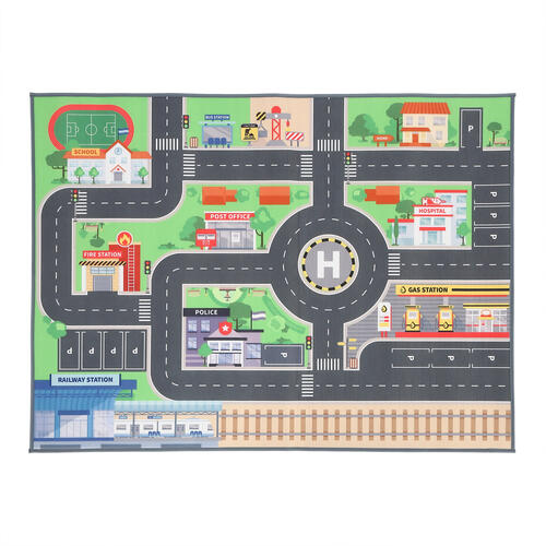 フェルトプレイマット＆ミニカーセット トイザらス限定  3歳 4歳 5歳