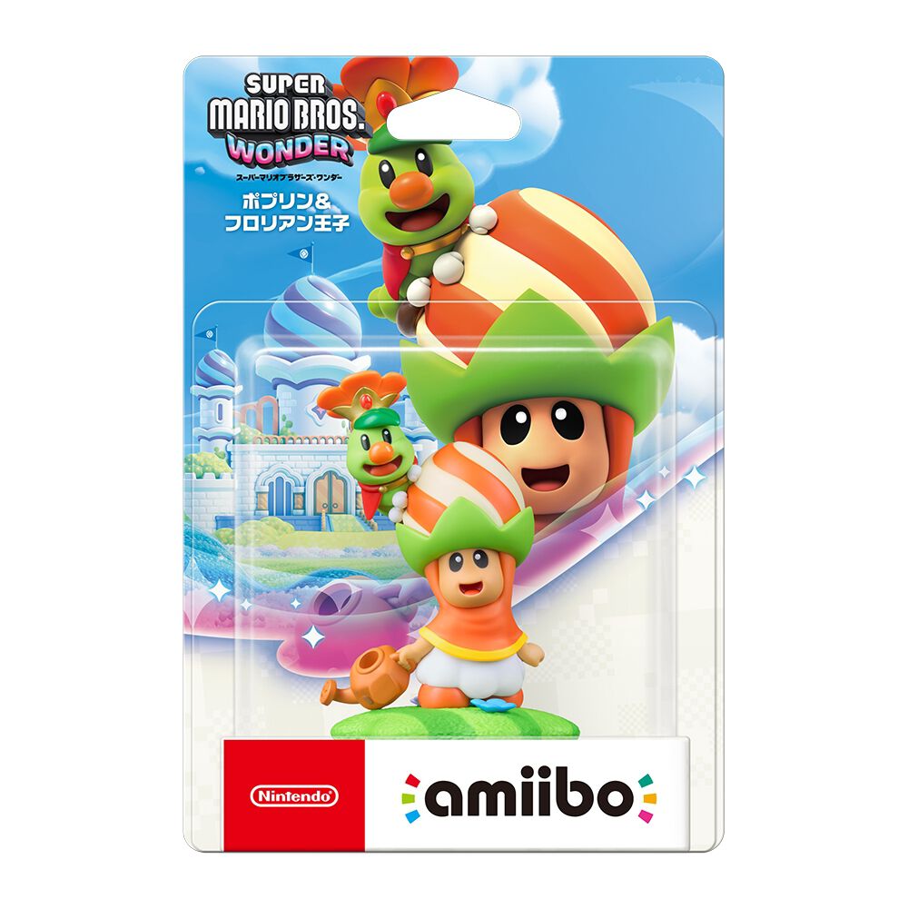 amiibo アミーボ ポプリン＆フロリアン王子（スーパーマリオシリーズ