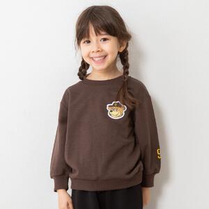 ベビーザらス限定　ＭＬＢ クマ柄トレーナー(ブラウン×95cm)