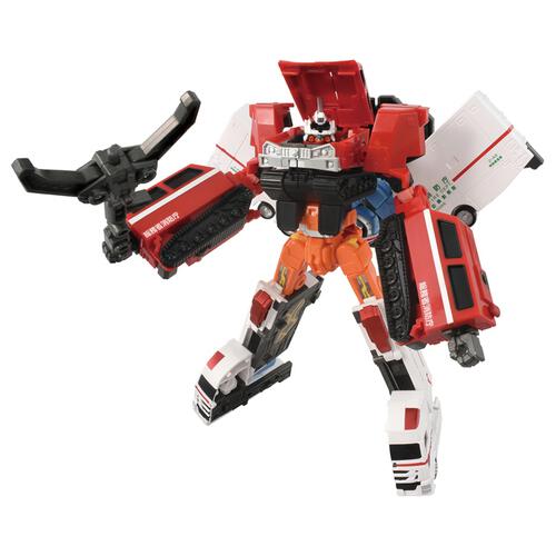 トミカ ジョブレイバー TJBDX ハイパーレスキューブレイバー レッドサラマンダー＆スーパーアンビュランス DXセット