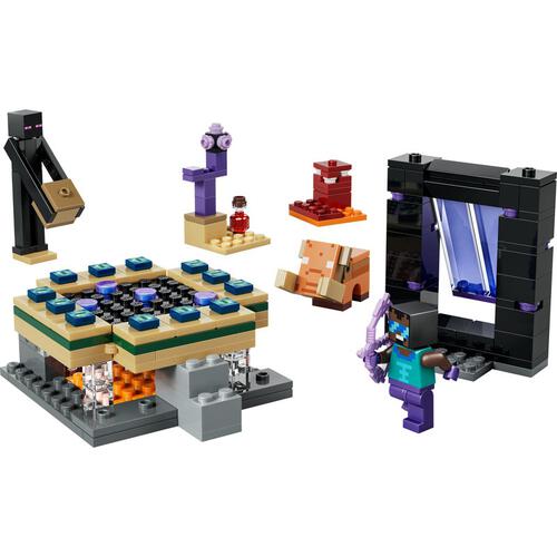 【2026年1月1日発売予定】レゴ LEGO マインクラフト ネザーとエンドポータルの旅 21584｜おもちゃ 玩具 誕生日 プレゼント ブロック 7歳 8歳 9歳