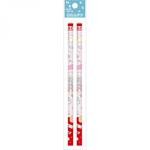 赤鉛筆 2本組 すみっコぐらし アソート 【種類ランダム】