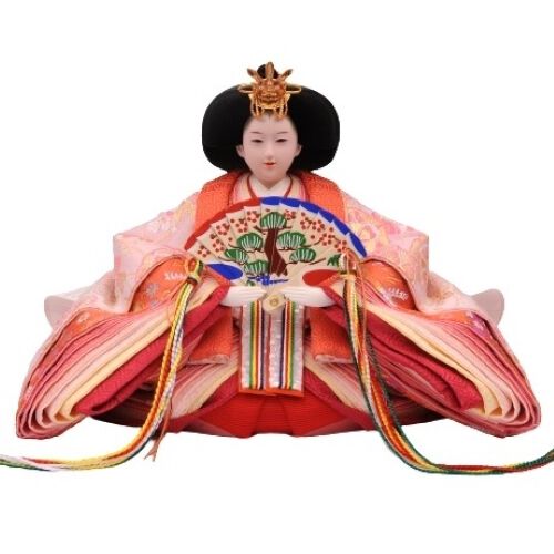 雛人形】【動画】収納飾り 親王飾り「春歌桜焼桐」 (605873)ひな人形