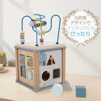 木製ミニ アクティビティ キューブ トイザらス限定  2歳 3歳 4歳