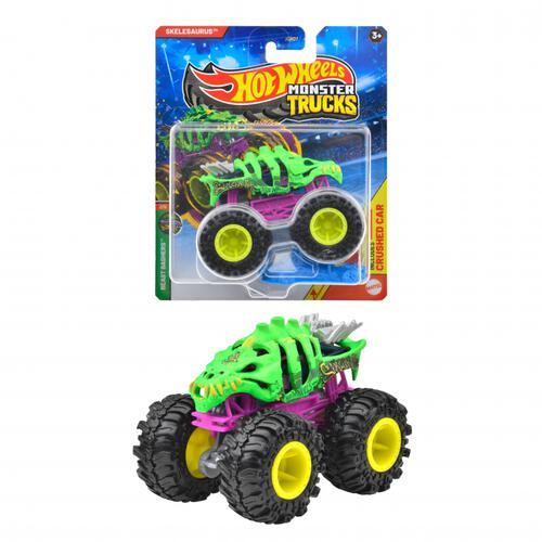 ホットウィール モンスタートラック 1:64 スケルサウルス