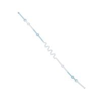 マーブルシリコンストラップブルー ベビーザらス限定