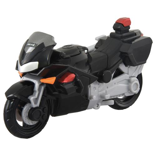 トミカ ジョブレイバー TJB DX ユナイトポリスブレイバーZERO 覆面パトロールカー＆黒バイ 合体セット