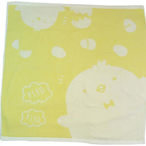 正方形湯上りタオル ヒヨコ柄 ベビーザらス限定