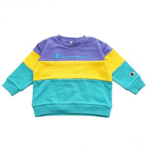 【Champion】長袖切替トレーナー グリーン×120cm ベビーザらス限定