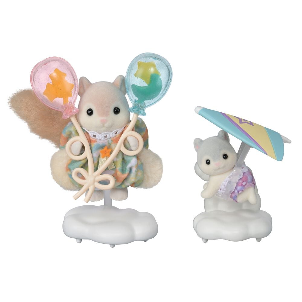 モルちゃんファミリー様　8本 予約受付商品】シルバニアファミリー モモンガのきょうだい -お空のお