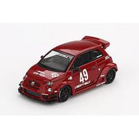 MINI GT 1/64 アバルト 595 LB-WORKS x Abas Works レッド(左ハンドル)