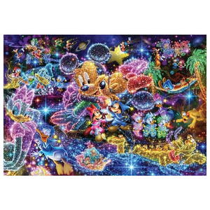 ディズニー ステンドアートジグソーパズル 1000ピース 「星空に願いを･･･」