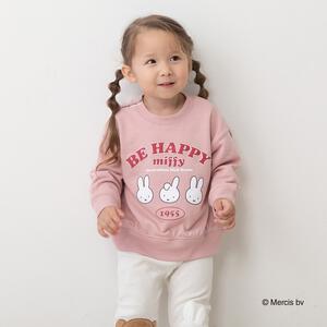 ミッフィーゼンゴプリントトレーナー ピンク&times;80cm ベビーザらス限定