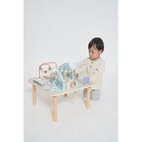 木製どうぶつたちのアクティビティテーブル トイザらス限定 クリスマスプレゼント 2歳 3歳 4歳
