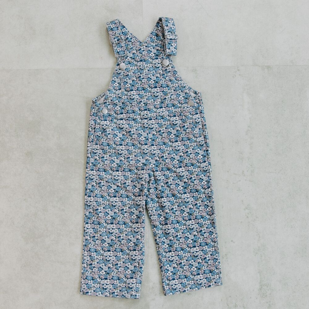 ミニラサロペット FirstCloset×mioさん】サロペット ブルー×95cm | マタニティ