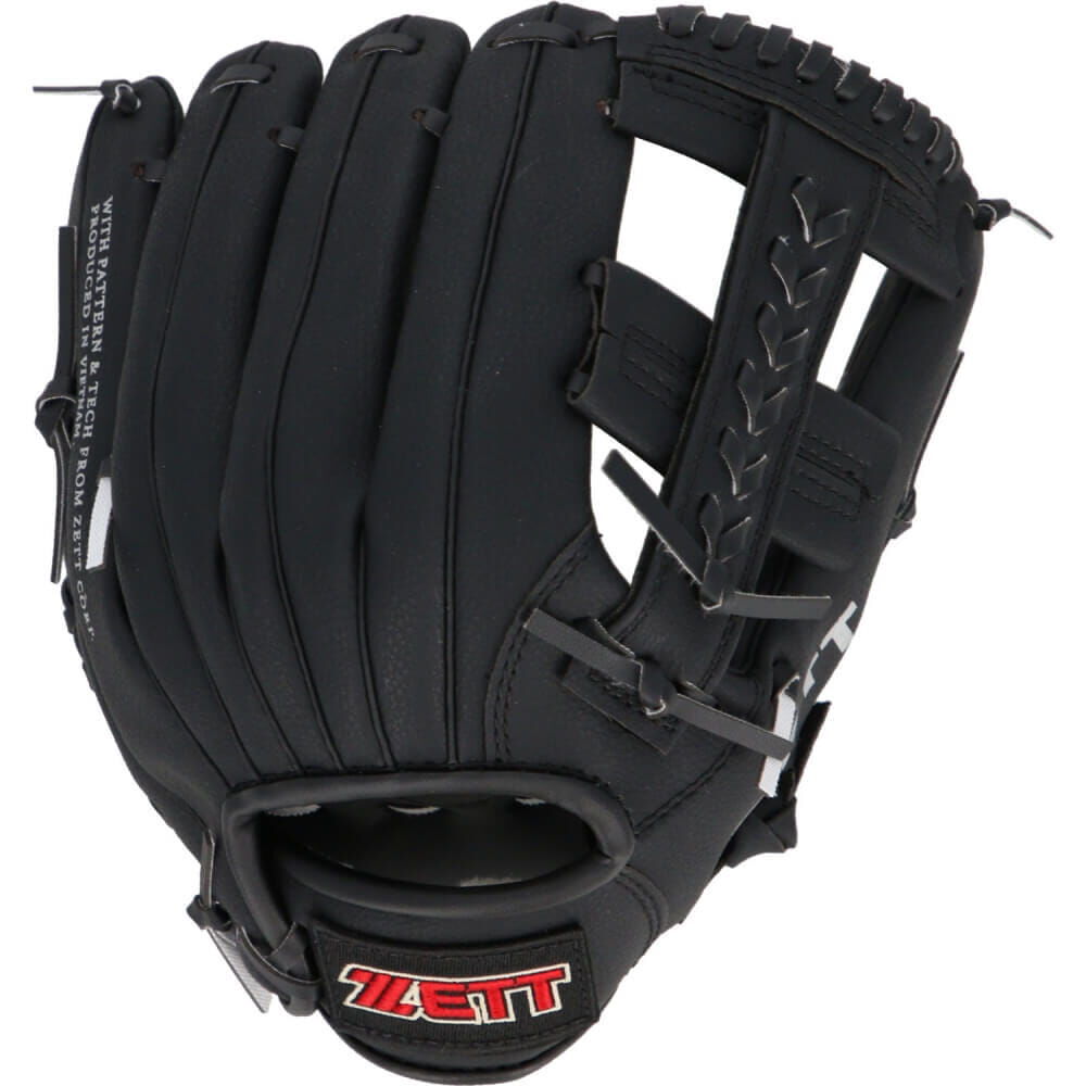 ゼット 野球グローブ 10.5インチ ジュニア ブラック（右投げ用）初心者