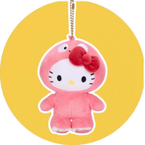 サンリオキャラクターズ ダイナソー キーチェーン ハローキティ トイザらス限定 クリスマスプレゼント 6歳 7歳 8歳