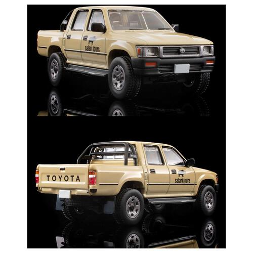 海洋堂×トミカリミテッド ヴィンテージ ジオコレ64 ＃カースナップ29a サファリ2 （トヨタ ハイラックス4WDピックアップ ダブルキャブ付属）