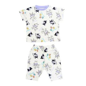 アンパンマン だだんだん総柄半袖パジャマ メッシュ グレー&times;90cm