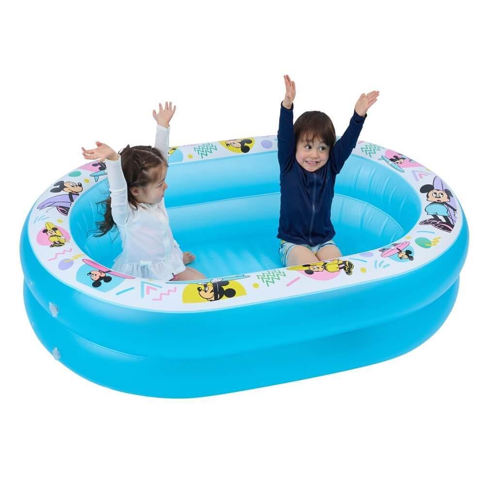 ディズニー ミッキーマウス オーバルプール 160×109×42cm キッズ 子供 