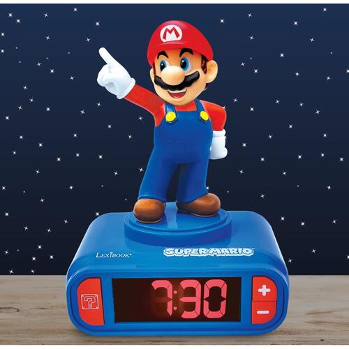 デジタルクロックアラーム マリオ 目覚まし時計