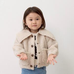 sophitica ボアジャケット オフホワイト×90cm