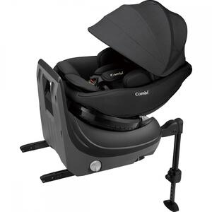 Combi コンビ クルムーヴ コンパクト R129 エッグショック JS (ブラック) チャイルドシート ISOFIX固定 R129適合 新生児～4歳頃まで