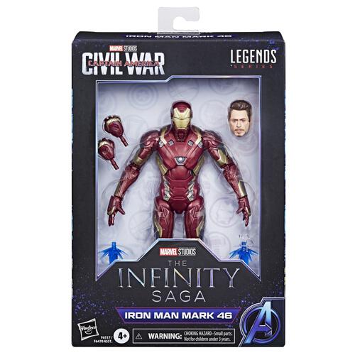 【予約受付商品】マーベルレジェンド・シリーズ インフィニティ・サーガ シビル・ウォー キャプテン・アメリカ アイアンマン マーク46【出荷予定日：2026年7月31日】