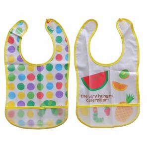 オリジナル はらぺこあおむし 食事用エプロン2枚組 イエロー ベビーザらス限定