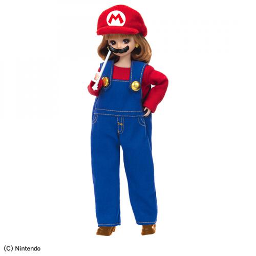 【予約受付商品】リカちゃん 人形 スーパーマリオ リカちゃん マリオスタイル【出荷予定日：2026年4月18日】