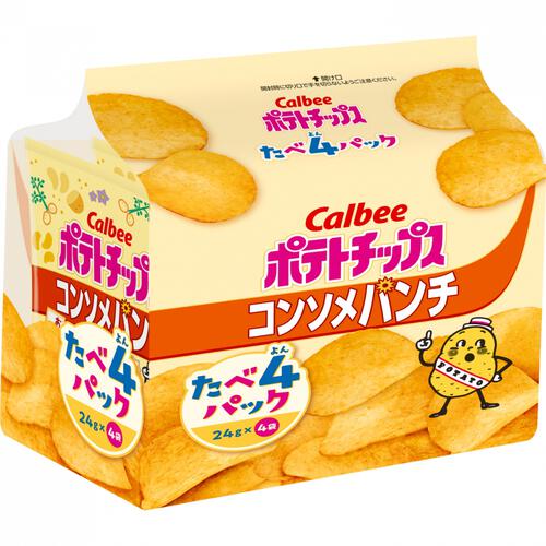 ポテトチップス コンソメパンチ たべよんパック お菓子