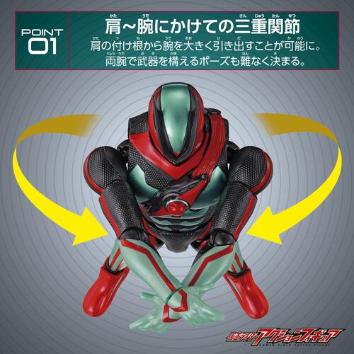 仮面ライダーアクションフィギュア ノクスナイト