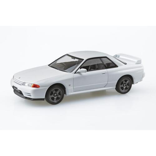 楽プラ スナップキット 1/32 ニッサン R32スカイライン GT-R(クリスタルホワイト) プラモデル