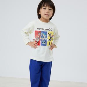 BEYBLADE X ベイブレードエックス 長袖パジャマセット キャラプリント 100cm