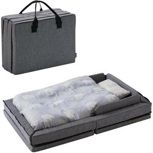 ファルスカ コンパクトベッド free メランジグレー