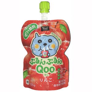 ミニッツメイド ぷるんぷるんQOO（クー）りんご 125g 凍らせてもおいしい ゼリー飲料 果実飲料 ジュース 子供