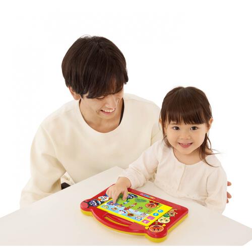 アンパンマン タッチであいうえおキッズタブレット クリスマスプレゼント 2歳 3歳 4歳