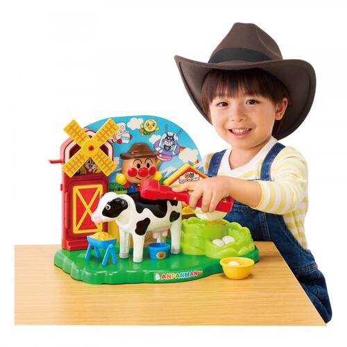 モ～モ～ミルク！コロッとたまご！ふれあいアンパンマン牧場 クリスマスプレゼント 3歳 4歳 5歳