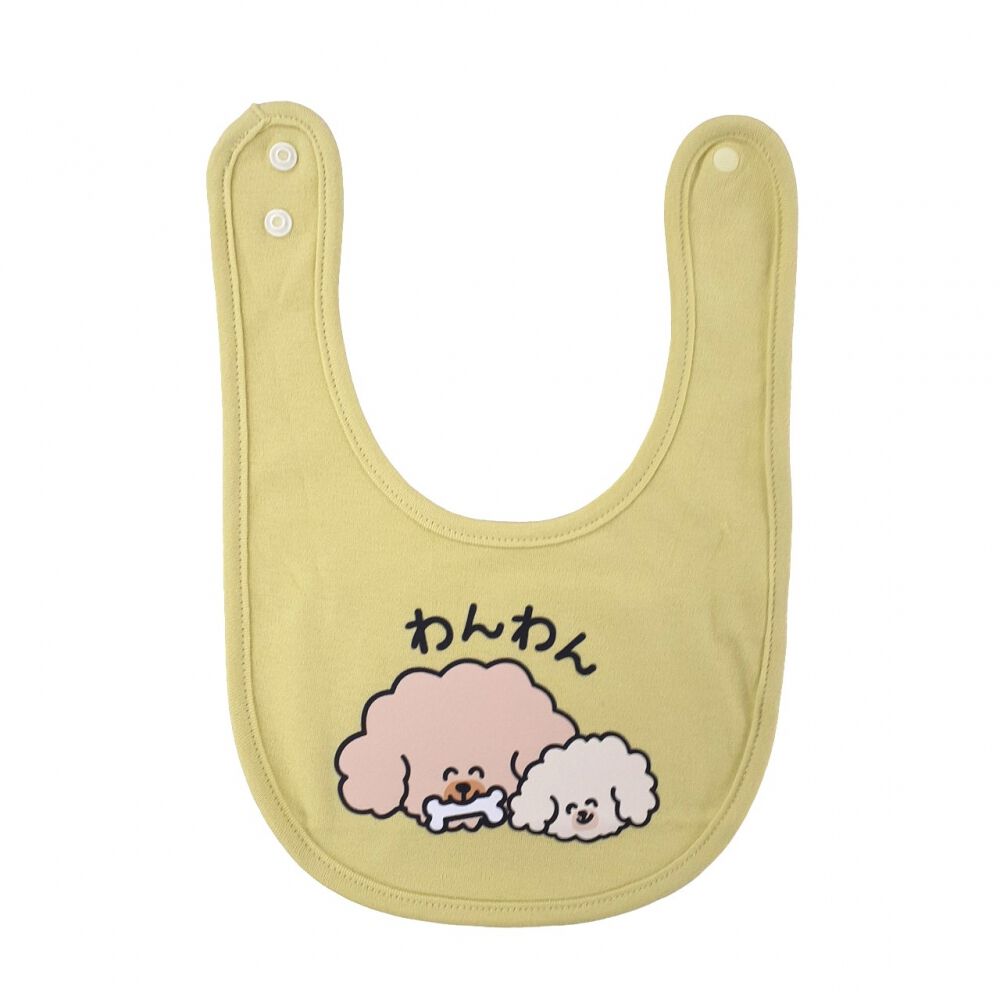 おえかきさん スタイ2枚組み バブちゃんことば(レッド×FREE) ベビーザ