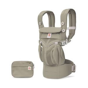 Ergobaby エルゴベビー OMNI Classic (ソフトオリーブ) 抱っこ紐 対面抱き 前向き抱き 腰抱き おんぶ 新生児～20.4kg