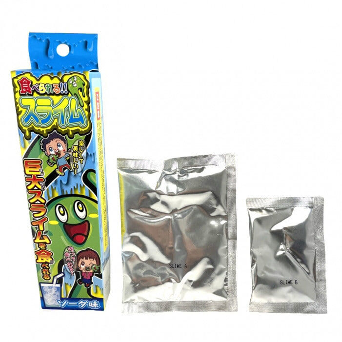 食べられるスライム ソーダ味 作って楽しく食べておいしい 巨大