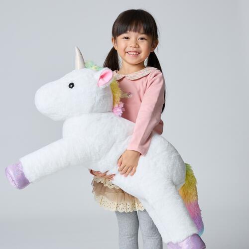 ジャンボユニコーン (80㎝) トイザらス限定 プレイポップ 誕生日 ギフト プレゼント 2歳 3歳 4歳