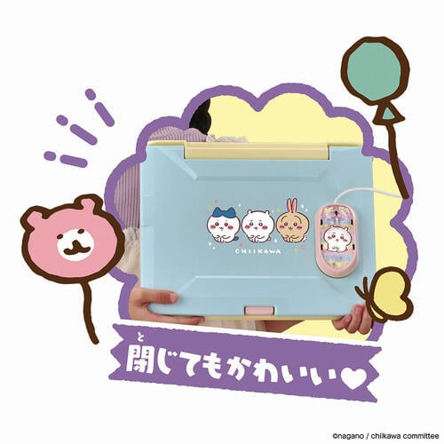 ちいかわラーニングパソコン｜全74種の学習メニュー 基礎学習 プログラミング 英語｜3歳以上 入学準備～小学校中学年｜バンダイ