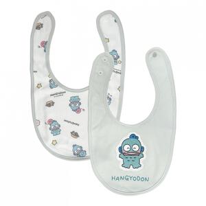 SANRIO サンリオ アップリケ付きスタイ2枚組 ハンギョドン(ブルー×フリー) ベビーザらス限定