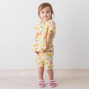 sophitica 甚平スーツ フルーツ オフホワイト×90cm