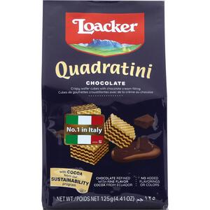 ロアカー クワドラティーニ チョコレート ウエハース お菓子