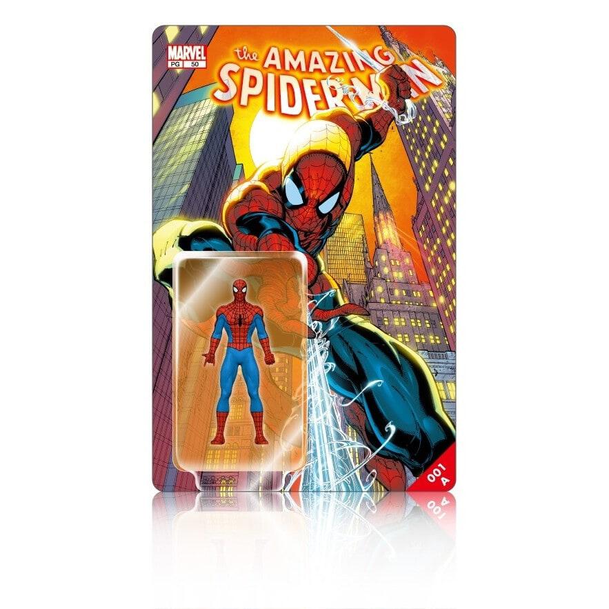 世界にひとつだけの1/1スケッチカード：スパイダーマン エムレ 